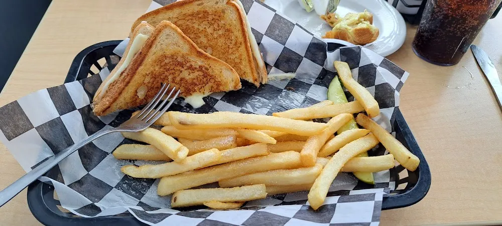 Grilled Cheese and Fries